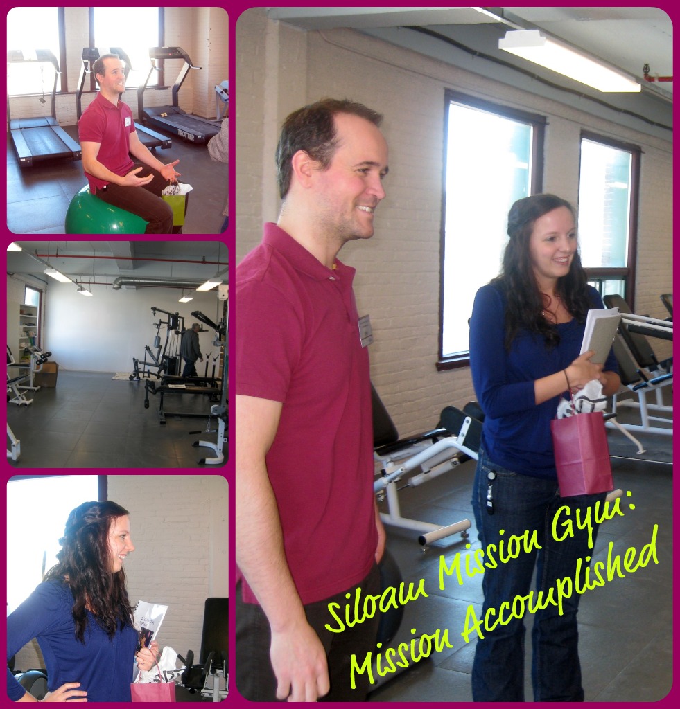 Bergen and Associates Counselling Director, Carolyn Bergen works with Occupational Therapy students who had a very successful experience creating a gym space at Siloam Mission.